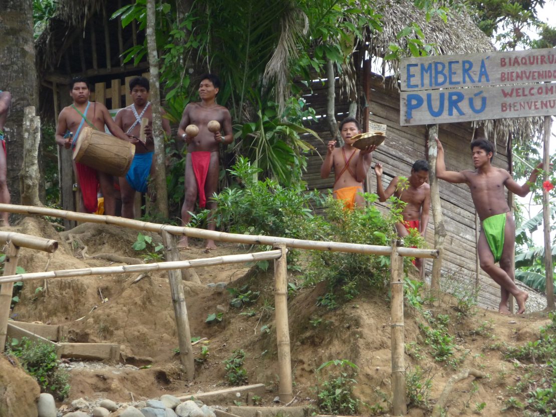 Embera Puru, village, Panama, jungle