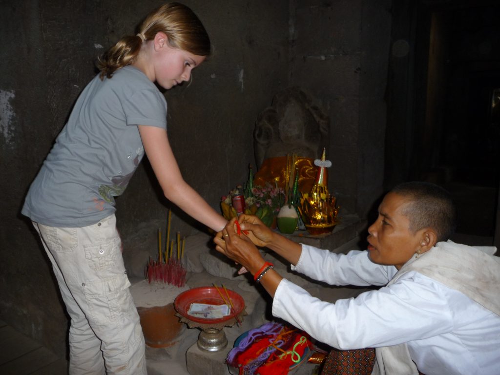 Angkor Wat blessing