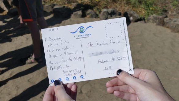 Visiting Post Office Bay in Floreana Galapagos