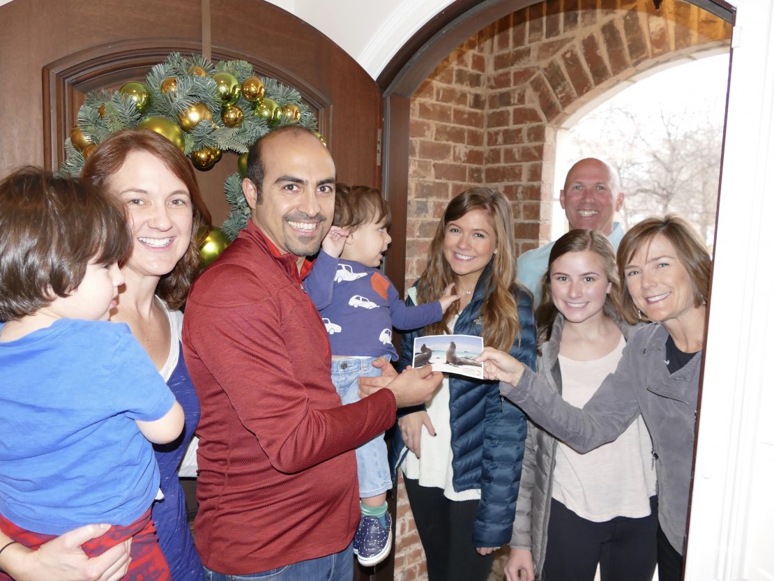 Postcard from Post Office Bay, Floreana, Galapagos