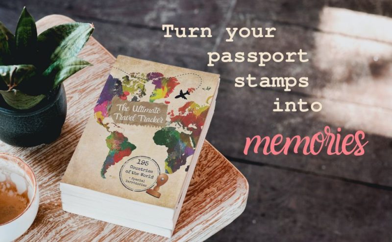 The Ultimate Travel Tracker 195 country travel journal gift for travelers